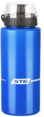 Бутылка для воды STG DC-BT-54 / Х83107 (600мл, синий/белый)