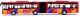 Автобус игрушечный Автоград Городской транспорт / 1997268 (красный) - 