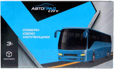 Автобус игрушечный Автоград 1997269 (зеленый)