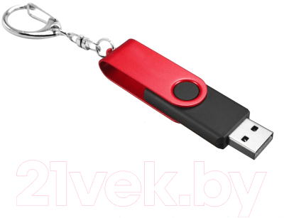 USB flash накопитель No Brand Twist Color 16Gb / 3024.05 (красный)