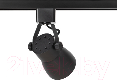 Трековый светильник ЭРА TR38-GU10 BK / Б0053308 (черный)