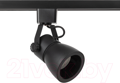 Трековый светильник ЭРА TR38-GU10 BK / Б0053308 (черный)