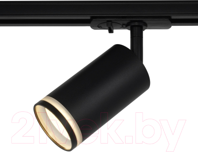 Трековый светильник ЭРА TR52-GU10 BK / Б0054166 (матовый черный)