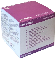 Набор игл для подкожных инъекций Berofine 22G однократного применения (100шт)