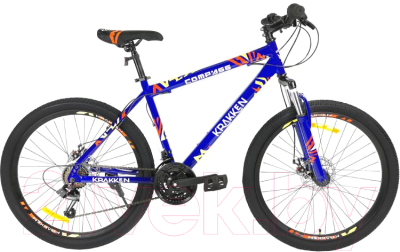 Велосипед Krakken Compass 2022 (18, синий)