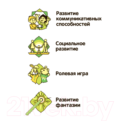 Изображение товара Рация игрушечная Bondibon ВВ5462 (зеленый/красный)