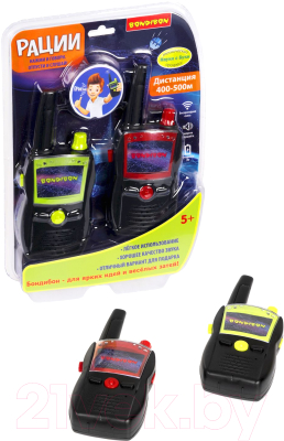 Изображение товара Рация игрушечная Bondibon ВВ5462 (зеленый/красный)