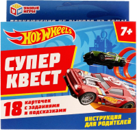 

Настольная игра Умные игры, Супер квест. HotWheels / 4680107930576