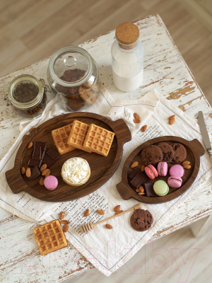 Изображение товара Набор подносов Richwood oakplate-5/brown