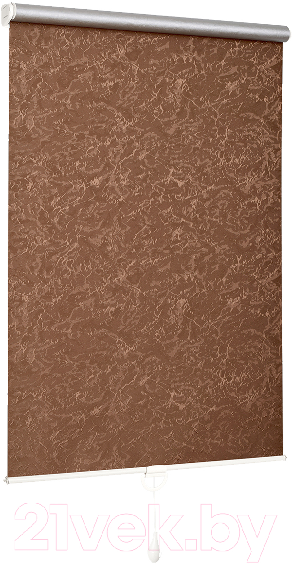 Рулонная штора Delfa Сантайм Венеция Термо-Блэкаут СРШП-05В 79513 (48x170, шоколад)