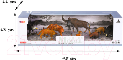 Набор фигурок коллекционных Masai Mara Мир диких животных / MM211-257