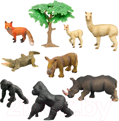 Набор фигурок коллекционных Masai Mara Мир диких животных / MM211-260