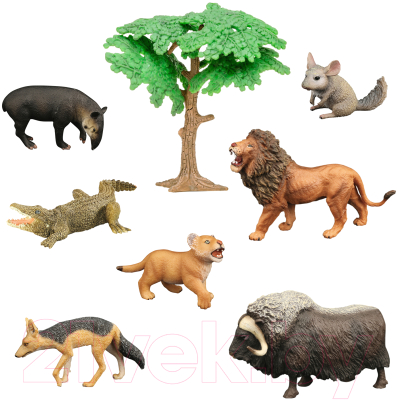 Набор фигурок коллекционных Masai Mara Мир диких животных / MM211-261