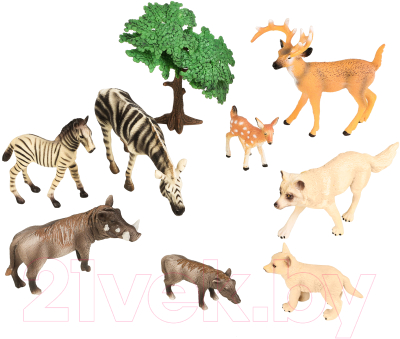 Набор фигурок коллекционных Masai Mara Мир диких животных / MM211-264