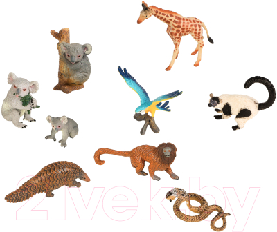 Набор фигурок коллекционных Masai Mara Мир диких животных / MM211-266