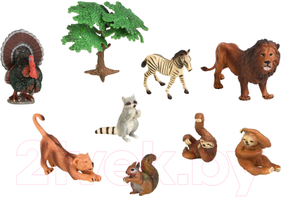 Набор фигурок коллекционных Masai Mara Мир диких животных / MM211-267