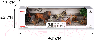 Набор фигурок коллекционных Masai Mara Мир диких животных / MM211-267