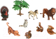 Набор фигурок коллекционных Masai Mara Мир диких животных / MM211-267 - 