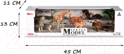 Набор фигурок коллекционных Masai Mara Мир диких животных / MM211-269