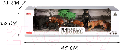 Набор фигурок коллекционных Masai Mara Мир диких животных / MM211-272