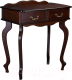 Консольный столик Мебелик Берже 21 (темно-коричневый) - 