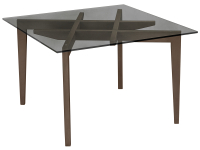Журнальный столик Мебелик Рилле 442 (шимо/графит) - 