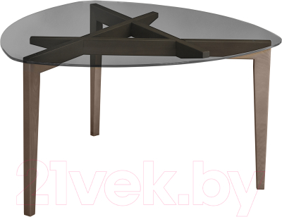 Журнальный столик Мебелик Рилле 443 (шимо/графит)