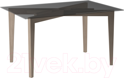 Журнальный столик Мебелик Рилле 448 (шимо/графит)