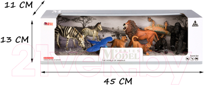 Набор фигурок коллекционных Masai Mara Мир диких животных / MM211-276