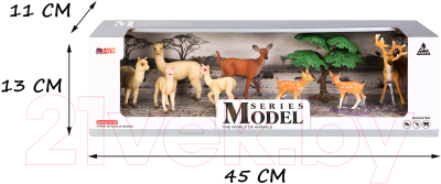 Набор фигурок коллекционных Masai Mara Мир диких животных / MM211-278
