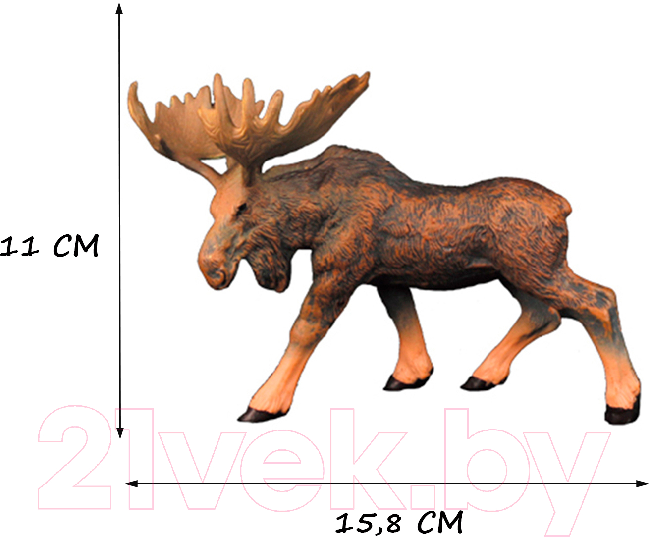 Набор фигурок коллекционных Masai Mara Мир диких животных / MM211-281