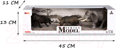 Набор фигурок коллекционных Masai Mara Мир диких животных / MM211-282