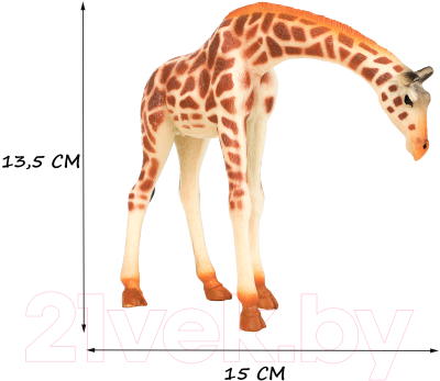 Набор фигурок коллекционных Masai Mara Мир диких животных. Семья жирафов / MM211-294