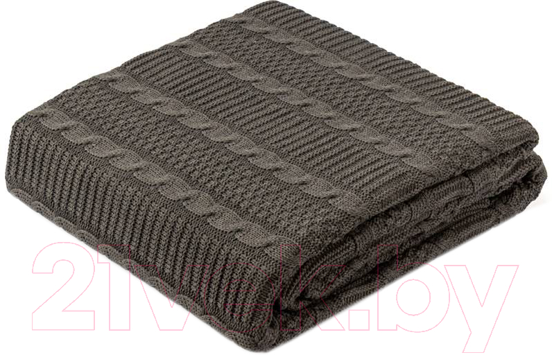 Плед Proson Sweater 160x220 (темно-серый)