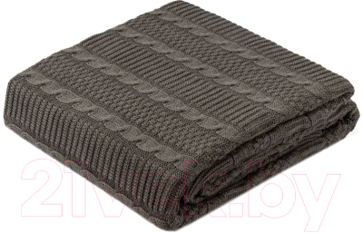 Плед Proson Sweater 180x220 (темно-серый)
