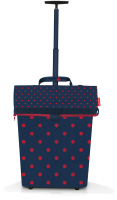 

Сумка-тележка Reisenthel, Trolley M Frame Mixed Dots Red / NT3076