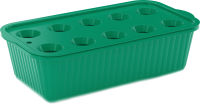 Ящик для рассады Альтернатива Для зеленого лука / М6715 (зеленый) - 