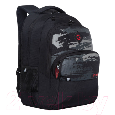 Рюкзак Grizzly RU-230-7 (черный/серый)