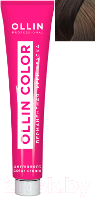 Крем-краска для волос Ollin Professional Color перманентная 5/0 (100мл, светлый шатен)