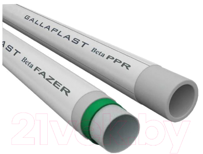 Труба водопроводная GallaPlast PN25 SDR9/S4 09020-2 20x2.3