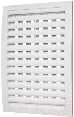 Решетка вентиляционная Viento 2222ВРР (220x220, белый)