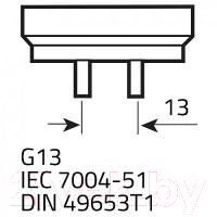 Лампа Osram ST8B-1.2M 18W/830 230VAC / 4058075377523