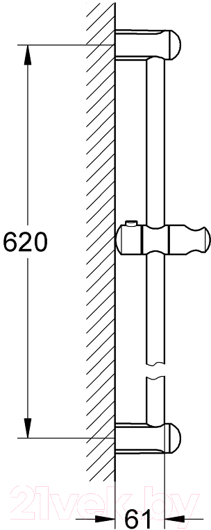 Душевая стойка GROHE Tempesta Classic 27523000