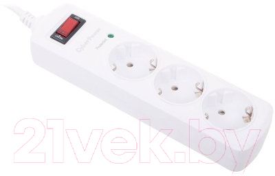 Изображение товара Сетевой фильтр CyberPower B0310SA0-DE W