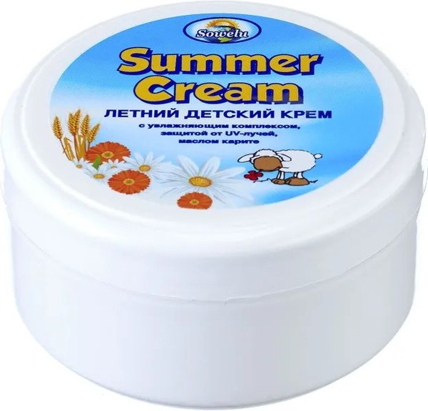 Крем детский Sowelu Summer Cream с увлажняющим комплексом с защитой от UV-лучей (100мл)