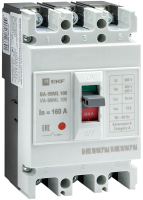 Выключатель автоматический EKF Basic ВА-99МL 100/160А 3P 18кА / mccb99-100-160mi - 