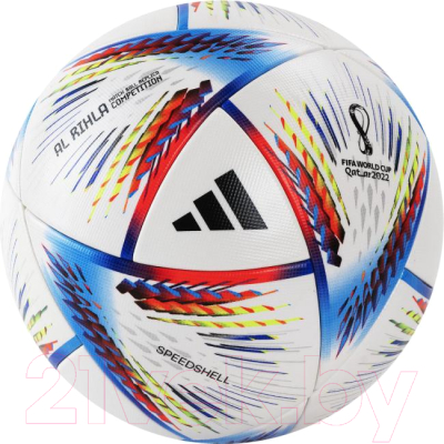 Футбольный мяч Adidas Wc22 Com / H57792 (размер 4, мультиколор)