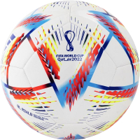 Футбольный мяч Adidas Wc22 Trn / H57798 (размер 5, белый/мультиколор) - 
