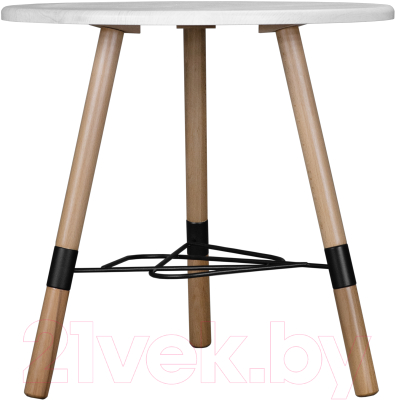 Изображение товара Журнальный столик Мебелик Лючия 3103 (серый бетон/бук/дуб дымчатый)