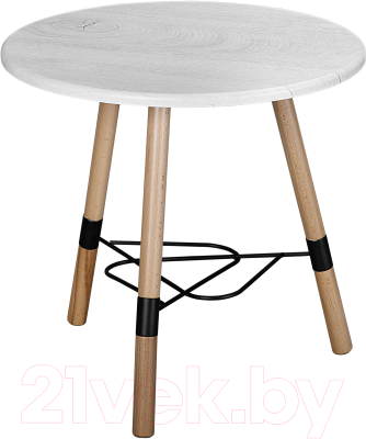 Изображение товара Журнальный столик Мебелик Лючия 3103 (серый бетон/бук/дуб дымчатый)